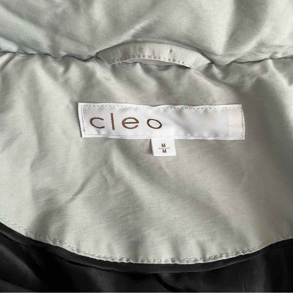 Cleo down fill Parka with removable hood Car coat length size M - Picture 12 of 16